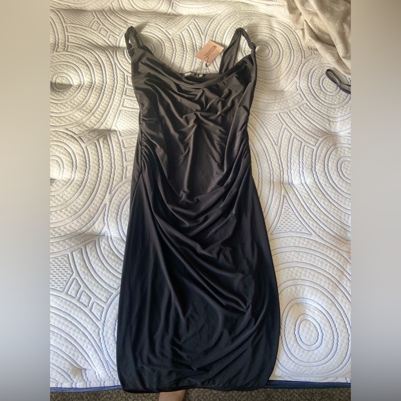 New Missguided Black Maternity Dress - Picture 1 of 4